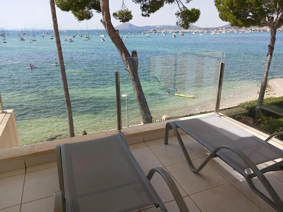 Catalina 3B Es Un Moderno Apartamento Frente Al Mar En El Pinewalk Port de Pollença